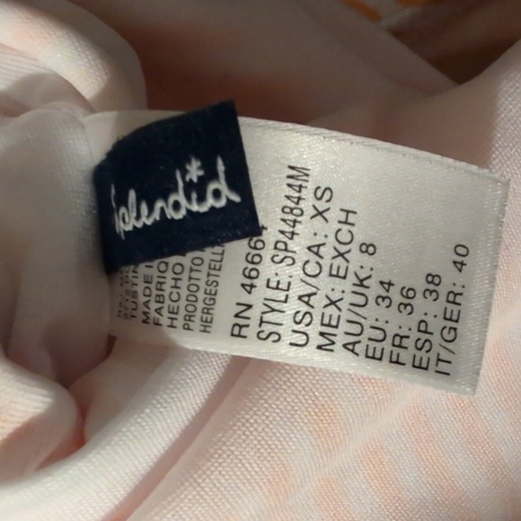 NWOT Splendid Striped Seersucker Front Zip One Piece Swim Suit - Picture 7 of 7